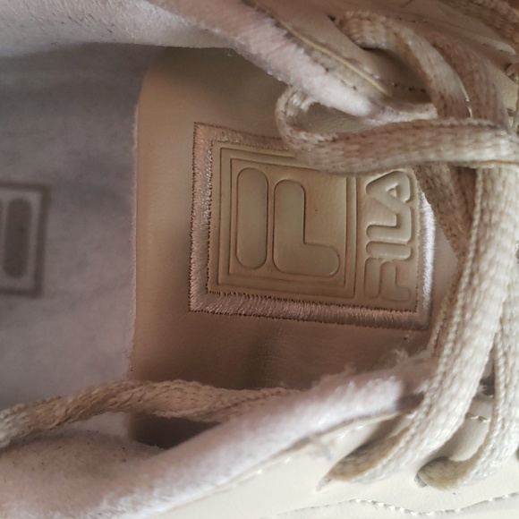 Rare Fila off white A-Low platform sneakers WX-100 - Picture 9 of 10